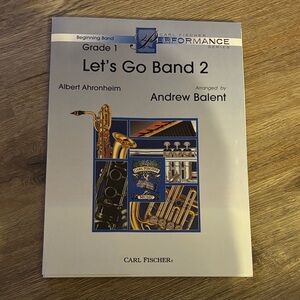 Let's Go Band 2 Music Book
